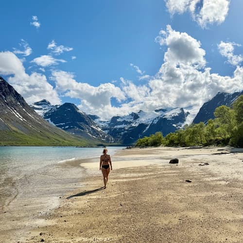 Hidden beach