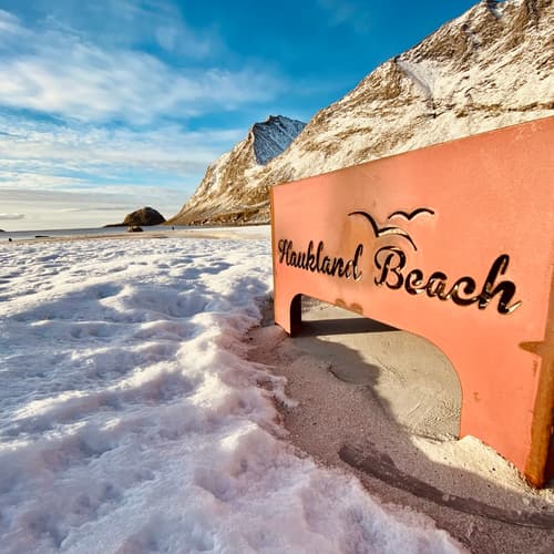 Haukland Beach