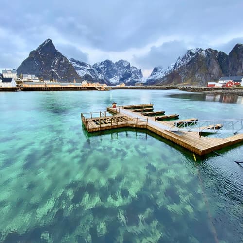 Less-known rorbu view