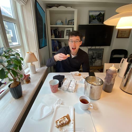 Waffles at someone’s house